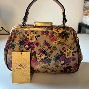 NWT Patricia Nash Floral Handbag Purse